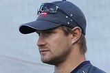 Shane Watson (R) has failed in his bid to make the side for the second Test in Adelaide.