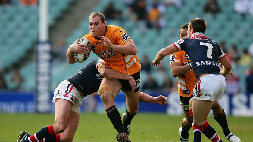 Home away from home ... Gareth Ellis is relishing taking on the Roosters at the Sydney Football Stadium. (file photo)