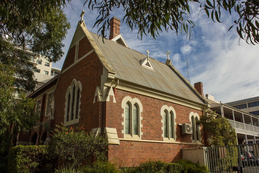 The chapel at the Perth Girls Orphanage on Adelaide Terrace, Perth. 3 April 2014