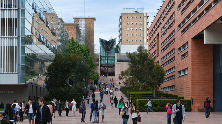 A university campus