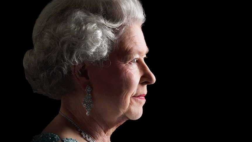 Queen Elizabeth II poses for a portrait.
