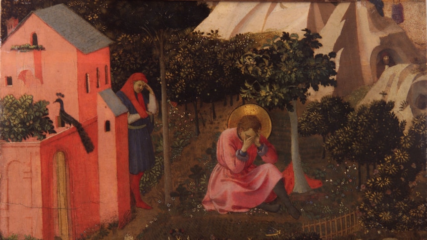 The Conversion of St Augustine by Fra Angelico