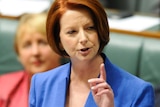 Support for Julia Gillard's Government is up 3 per cent in the latest Newspoll.
