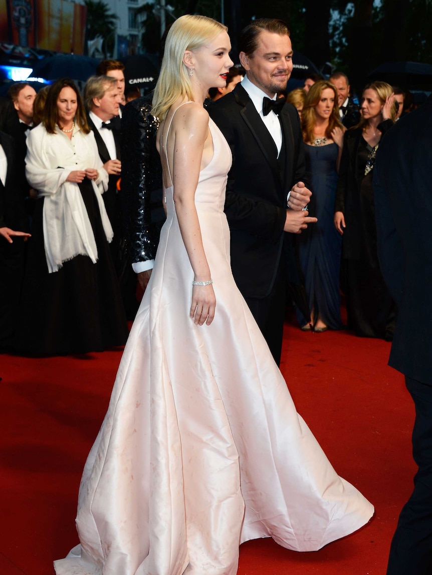 DiCaprio and Mulligan on the Cannes red carpet