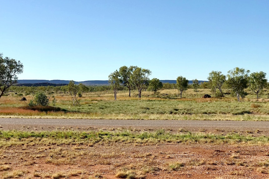 A stretch of highway in the Mueller Ranges in the Kimberley region of WA.