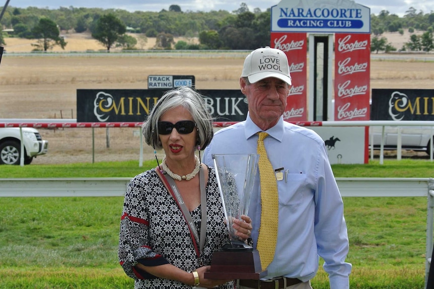 Filming Denise and Don Wray at the Naracoorte Cup