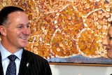 Key and Gillard share a laugh
