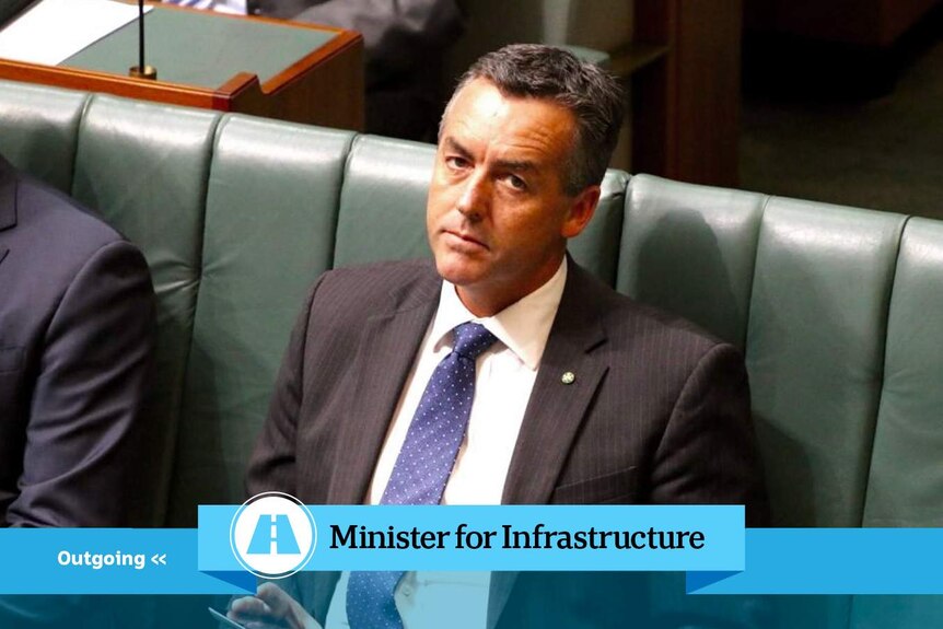 Darren Chester is the outgoing Minister for Infrastructure.