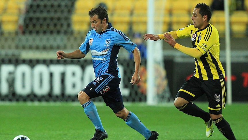 Alessandro Del Piero looked good but was unable to give Sydney FC a winning start in Wellington.