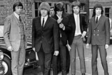 Bill Wyman (far right) with the Rolling Stones in 1965