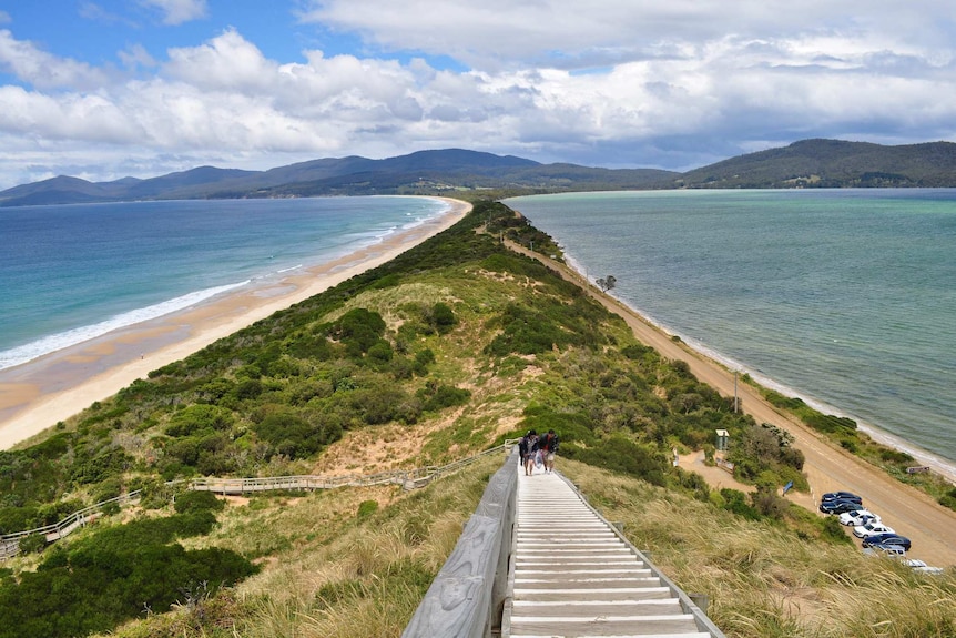 The Neck Lookout on Bruny Island