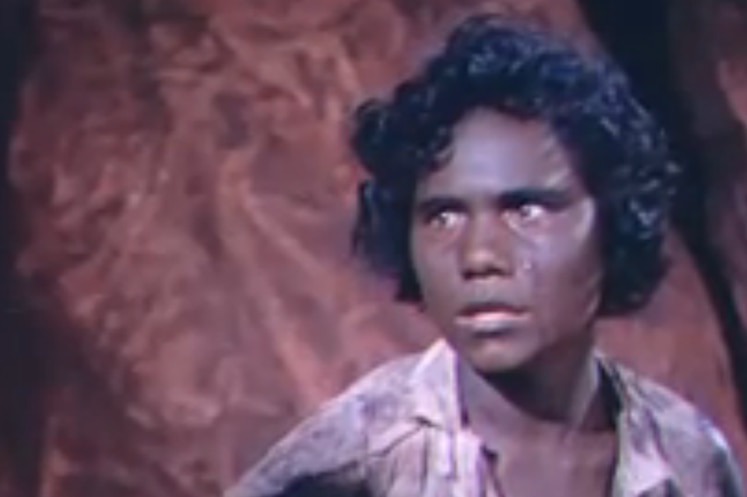A young Rosalie Kunoth-Monks in the 1955 film 'Jedda', the first Australian film shot in colour.