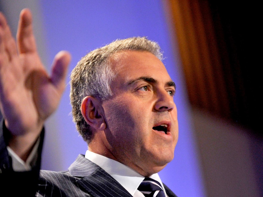 Joe Hockey delivers post budget address