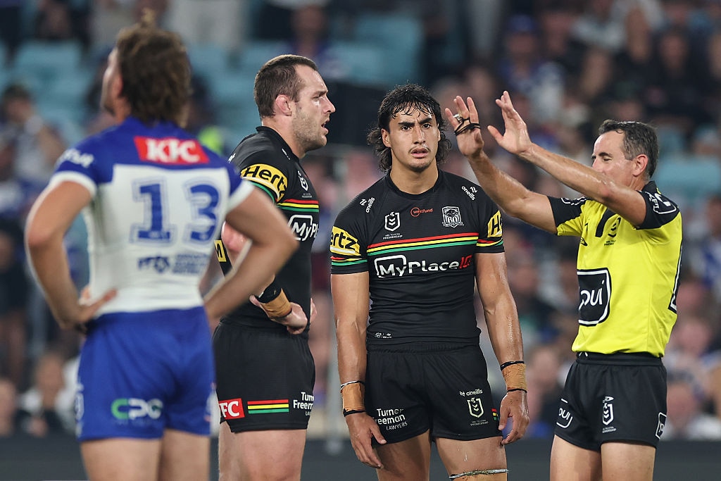 Casey McLean sent to the sin bin