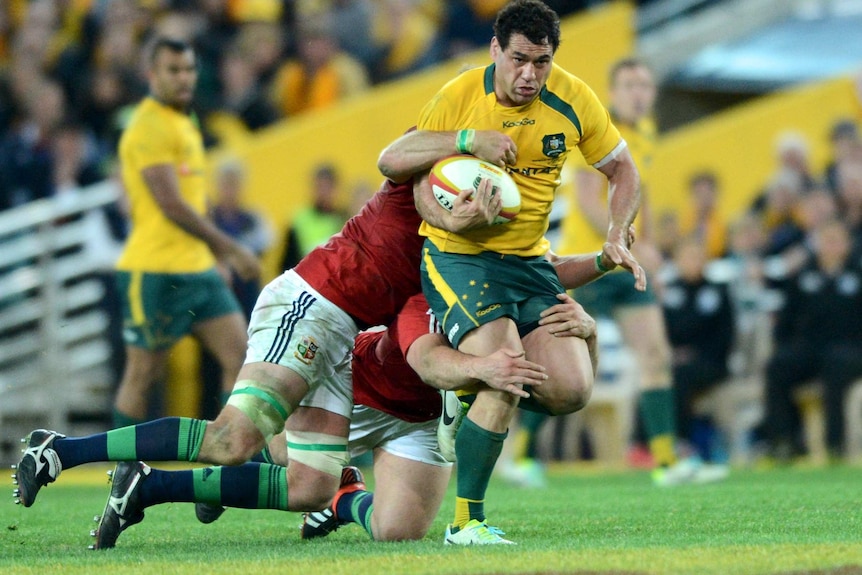 Wallabies great ... George Smith in his last Test appearance in 2013