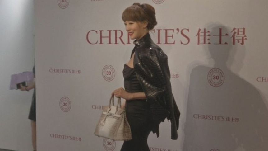 Christine Lee's peak purchase: a $150,000 Hermes Himalayan Birkin bag