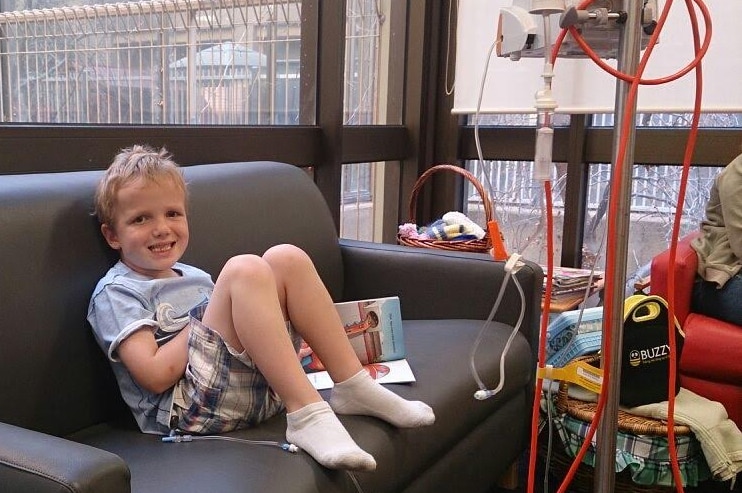 Seth Sleep from Melbourne has Leukaemia - diagnosed 2012.