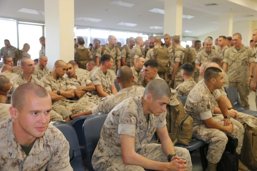 US Marines at RAAF Base Darwin