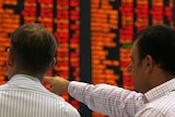 Global turmoil...the market plunged almost 8 per cent today.