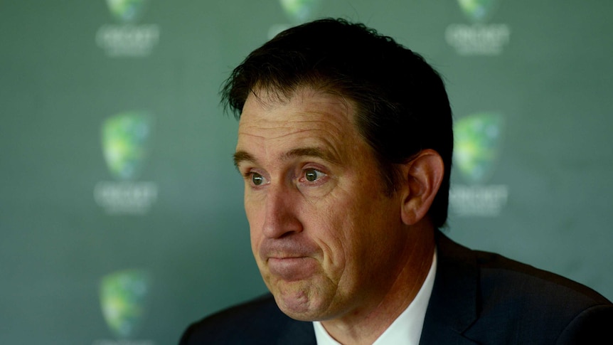 Cricket Australia boss James Sutherland