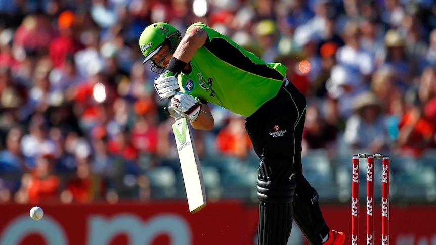 Jacques Kallis of the Thunder bats in the Big Bash League