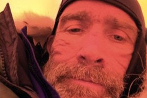 Explorer Henry Worsley in a tent in Antarctica in a selfie posted just days before his death, January 2016