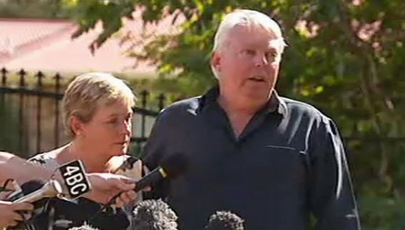 Shoes are same brand as Morcombe's - ABC News