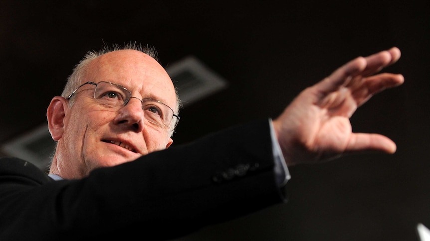 World Vision CEO Tim Costello at the National Press Club