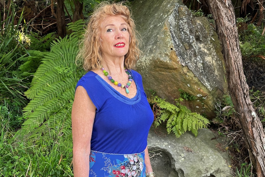 Lane Cove Bushland Conservation Society president Shauna Forrest standing outdoors