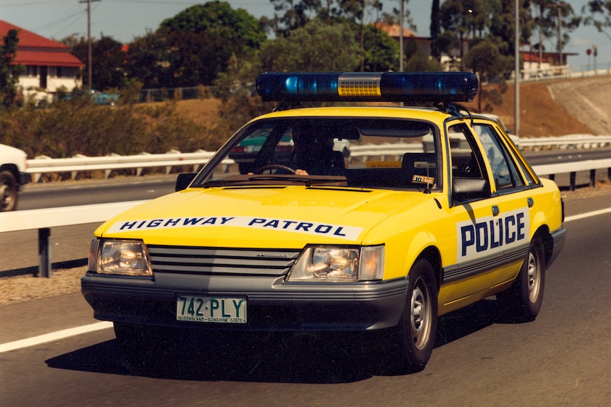 1986 Qld Police car