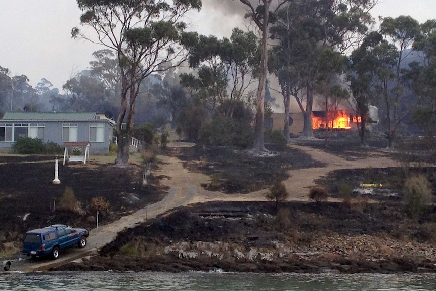 Connolly Marsh fire