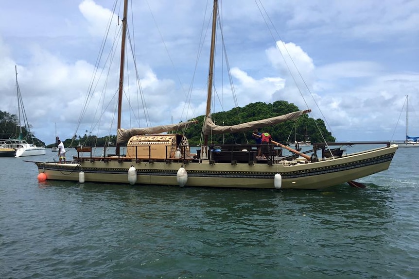 Fijian Uto Ni Yalo traditional canoe