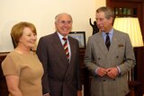 Prince Charles met with Prime Minister John Howard and his wife Janette in Canberra.