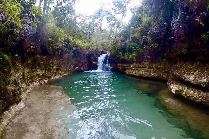 A little slice of paradise along the Old Telegraph Track.