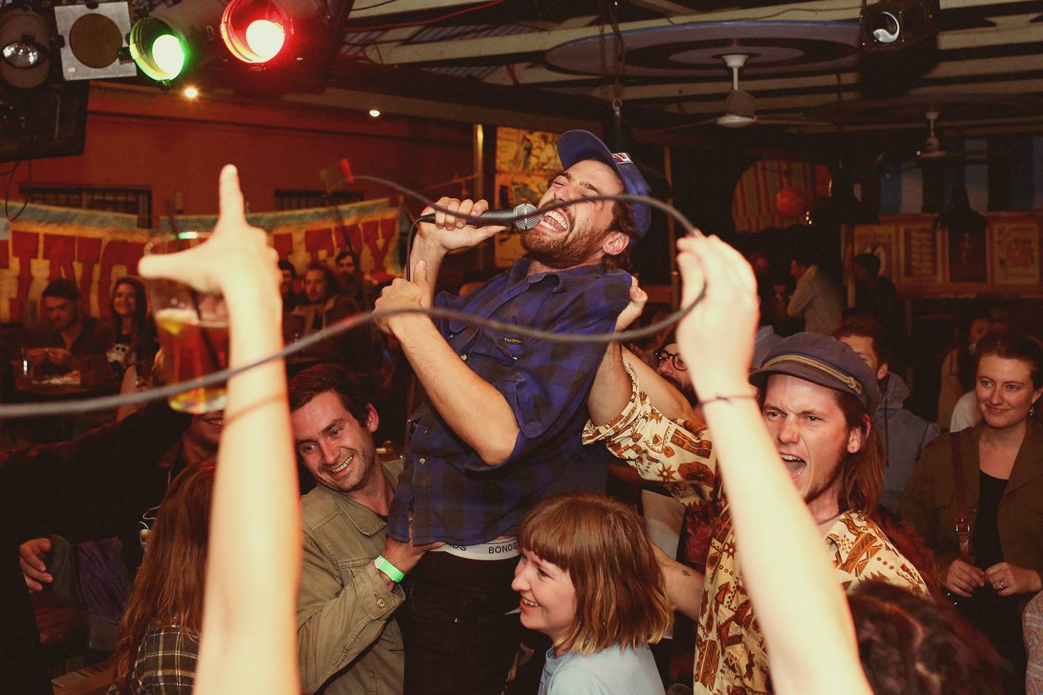 An image from a past 'Up the Guts' tour.