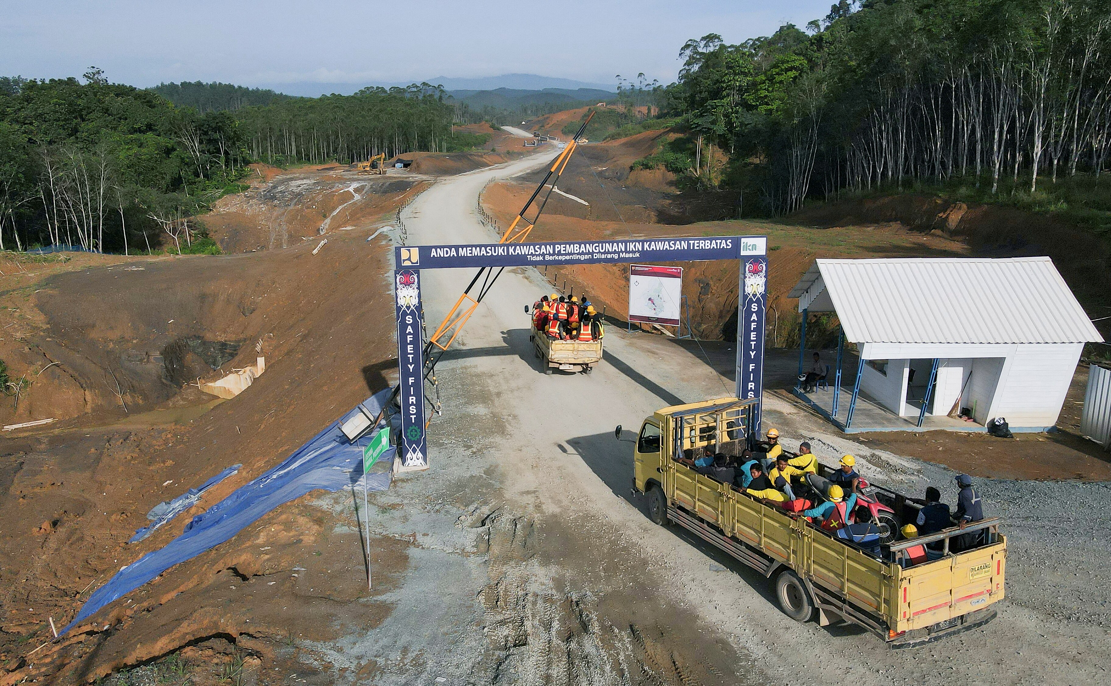Construction at Nusantara
