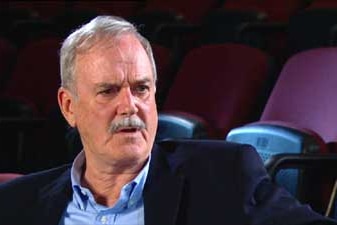John Cleese was introduced to the theatre show by an Australian journalist.