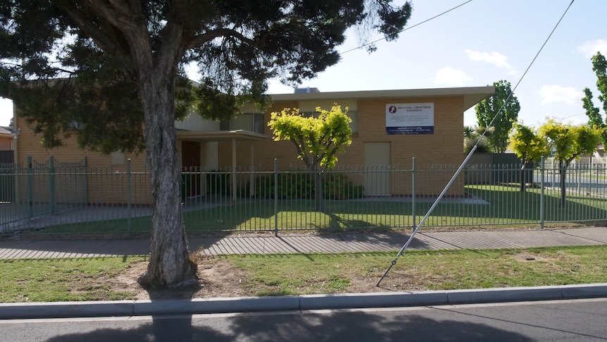 A view of a building from the street 