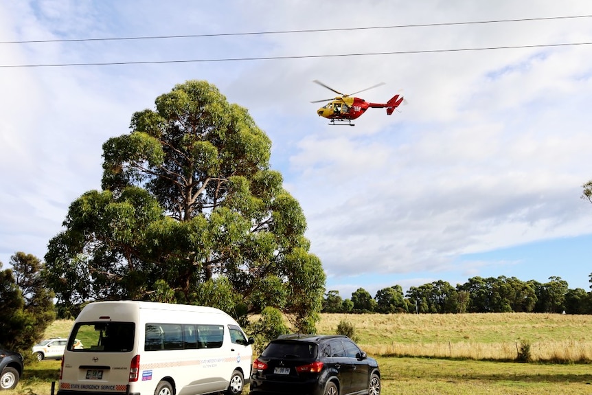 The air search resumed at first light