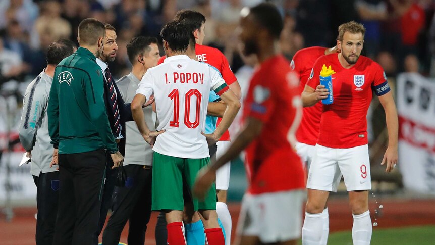 Euro 2020 Qualifier Between Bulgaria And England Twice Halted By Nazi Salutes And Racist Chants Abc News