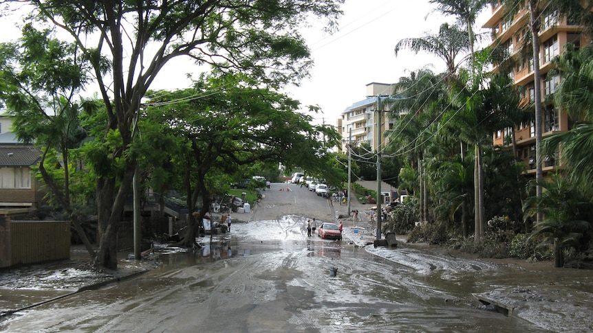 Sandford Street, St Lucia on January 14, 2011.