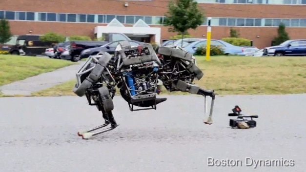 DARPA's WildCat running robot