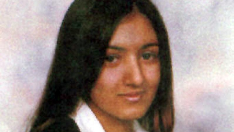 Undated photo of murdered schoolgirl Shafilea Ahmed