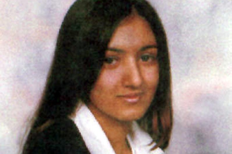 Undated photo of murdered schoolgirl Shafilea Ahmed