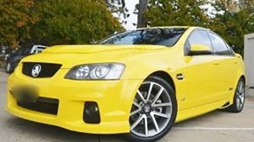 Yellow Holden Commodore that missing man Sam Robert Price-Purcell, 25, was travelling in before he disappeared in 2015.