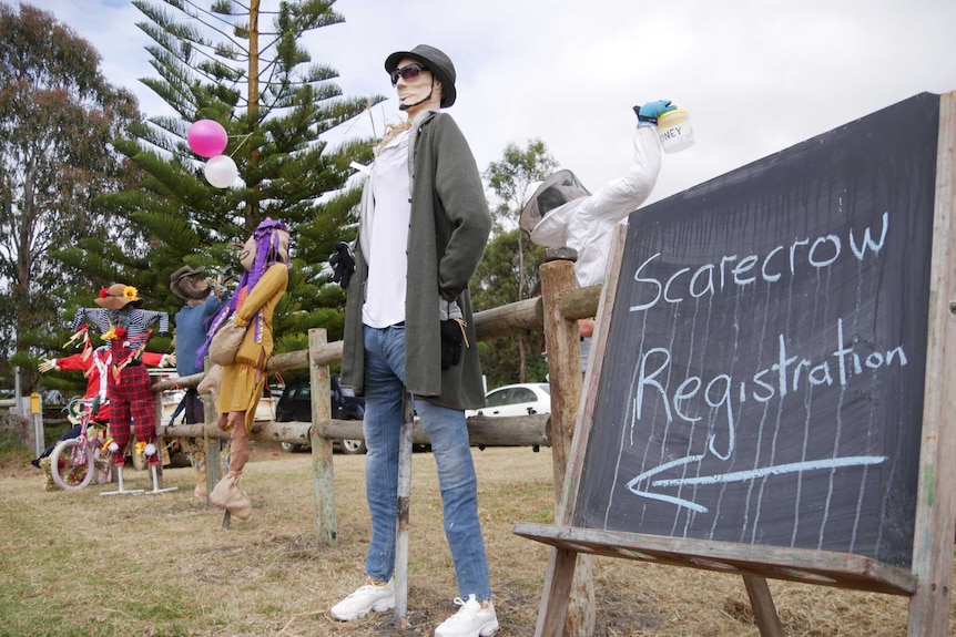 Competitors from across the Great Southern visited Bornholm for the scarecrow competition.