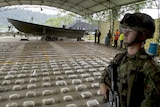 Cocaine seized by Colombian army
