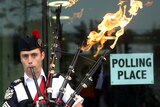 Flame-throwing bagpipes