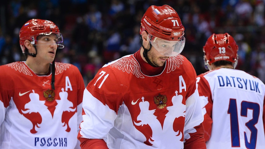 Russia bows out of ice hockey