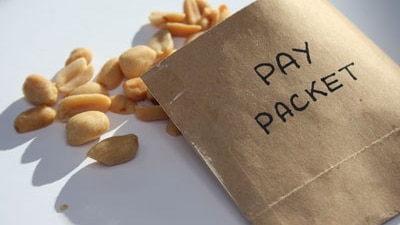 You pay peanuts...